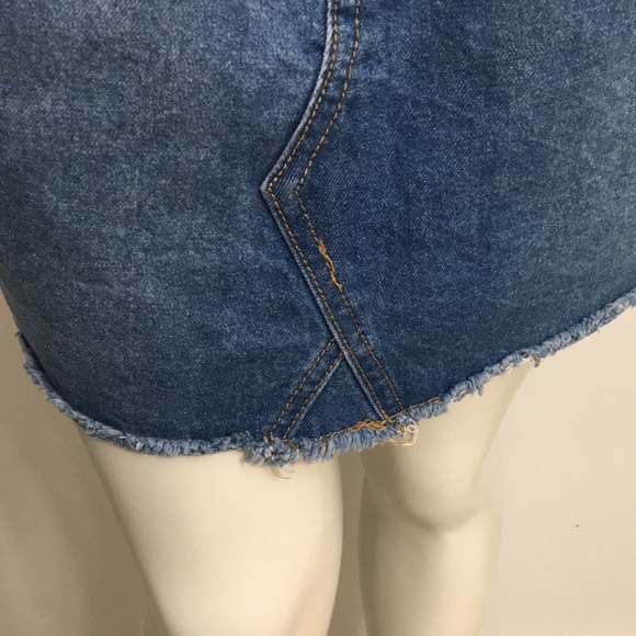 Bluenotes Denim Skirt Medium 32 Waist No Stretch - Picture 3 of 7